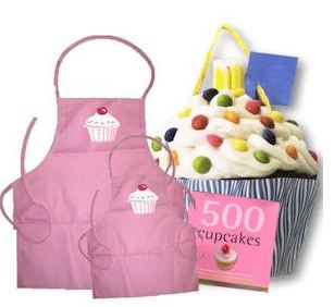 Cupcake Apron Gift Set