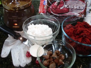 Red Velvet Cake Balls Ingredients 