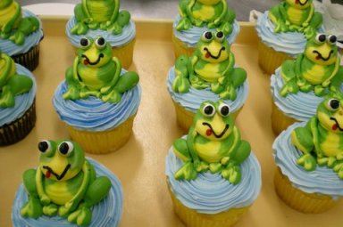 Frog Cupcakes