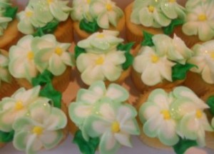 Pansy Cupcakes