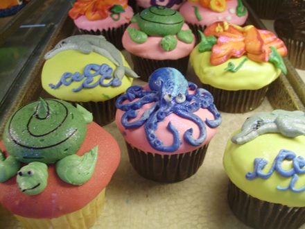 Sea Life Cupcakes