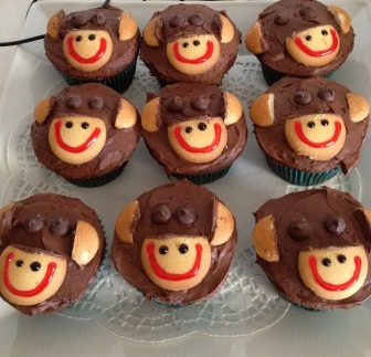 Monkey Cupcakes